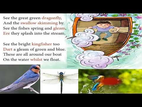 Class 3 English On the Water (Poem) Alive Course book Collins