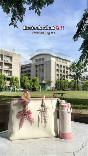 Cutie PINK bag is finally here! 💖 Check out na sis before maubos ang stock! #pink #university #bag #fyp #ellabag