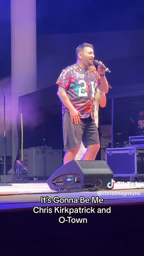 Chris Kirkpatrick and O-Town Performing 'It’s Gonna Be Me'