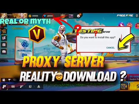 How To Download Vip Proxy Server In FreeFire Myth or Real 🙀Proxy Server *REALITY*!! || Let Test It