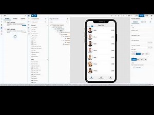 Pull To Refresh Behavior with Visual Builder