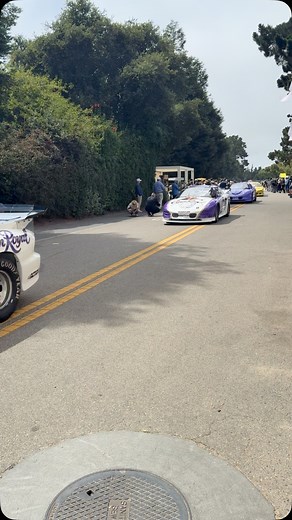 VOLUME UP! One of the highlights of The Quail, A Motorsports Gathering is the procession of race cars from Monterey Motorsports Reunion at WeatherTech Raceway Laguna Seca 15 miles away under police escort. This year it was historic IROC. They were LOUD! #thequailmotorsportsgathering #montereymotorsportsreunion #iroc #historicracing | Magneto magazine | Facebook