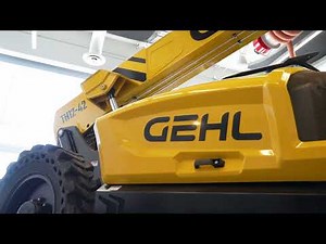 GEHL Construction Telehandler TH Series Easy Engine Access