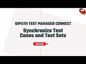 UiPath Test manager Connect Synchronize Test Cases and Test Sets Azure DevOps