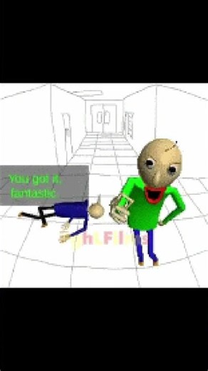 "Baldi basic But BANG BANG"💥#baldi #short #memes #bang #best