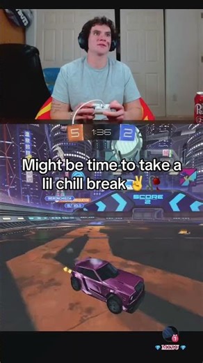 Think it’s time for Bronce to take a chill break after this…😳🤯😂 #rocketleague #gamingclips #rl