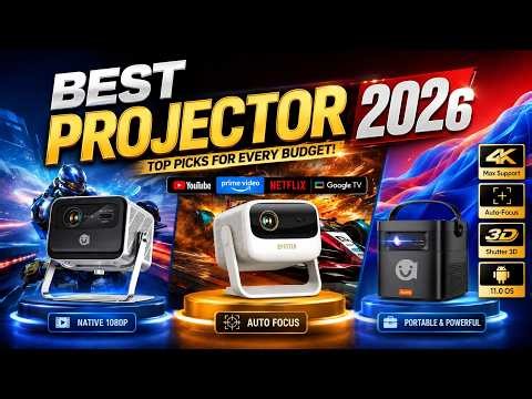 Best 4K Projectors 2026 | Top 5 Home Theater Projectors