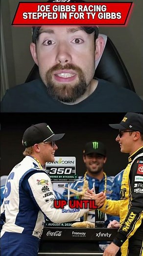Joe Gibbs Racing Stepped In For Ty Gibbs