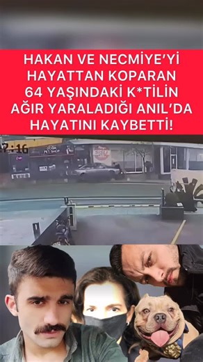 ŞİŞLİ SON DAKİKA on Instagram: "ANIL’I DA KAYBETTİK! @sislisondakika Halide Edip Adıvar’da sürücü Ekrem Y.’nin (64) direksiyon hakimiyetini kaybettiği otomobil, önce motokurye İ.K.’ye (30) ardından kaldırımdaki yayalara çarptı. K*z*da Hakan Dündar (34) ve Necmiye Kurtuluş Çelik (56) hayatını kaybetti; y*r*l*n*n 6 kişi ise ambulansla hastaneye kaldırıldı. ANIL PÜSKÜLLÜ’DE *LDÜ! Ağır y*r*lı olarak hastaneye kaldırılan Anıl Püsküllü (30) da hayatını kaybetti. Kazada hayatını kaybeden kişi sayısı 3’