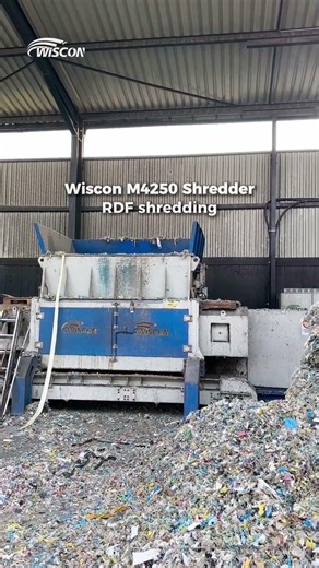 M4250 RDF shredder | Alternative fuel