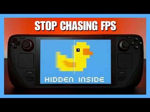Stop Chasing FPS on Steam Deck