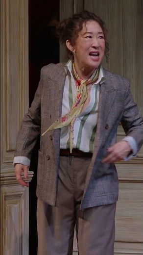 Sassy Sandra Oh #TheMisanthrope #NationalTheatreLive💅