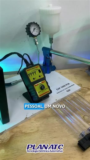 PLANATC TECNOLOGIA on Instagram: "EAP-1000 — A estação de teste estático e dinâmico para injetores GDI que entrega performance com excelente custo-benefício! ➡️ PRESSÃO ATÉ 400BAR Disponível em 3 versões, para atender diferentes necessidades da oficina: EAP-1000/B — Apenas a base EAP-1000/PB — Base + pulsador EAP-1000/PCB — Kit completo: base, pulsador e CM-300/GDI Projetada para testes de alta pressão, a EAP-1000 permite avaliar: ✔️ Retrolavagem em alta pressão ✔️ Vazamentos em alta pressão ✔️ 