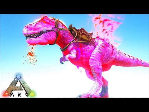 NEW ULTRA ALPHA TREX IS BORN ANNUNAKI REBORN !!! ARK CRYSTAL ISLES ARK: SURVIVAL EVOLVED MODDED E15