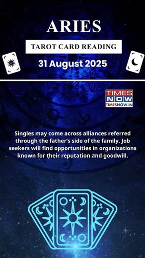 Aries Tarot Card Reading | 31 August Zodiac | Astrology & Prediction of the Day | #short #tarot