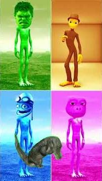 Which Alien Dance is the Best 🤔💚🟡🔵🩷#shorts#trending#aliendance#viral#dametucosito