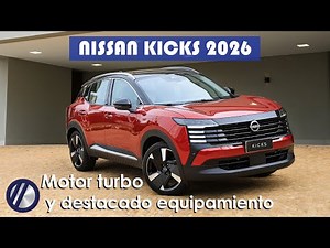 New 2026 Nissan Kicks | Versions, equipment, engine, and all the features.