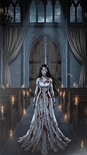 First... My Wedding The Ghost Bride Horror Story 💀👰 | Scary Animation #horrorstories #scary #shorts