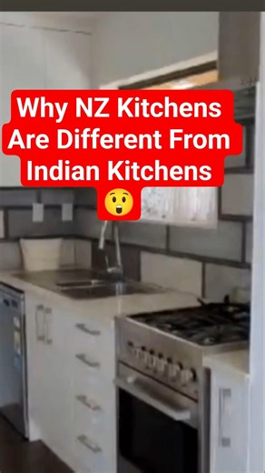 Indian vs New Zealand Kitchens😯 | Biggest Kitchen Difference 🇮🇳🇳🇿 #shorts #viral #indianinnewzealand