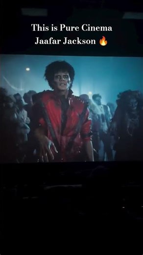Jaafar Jackson as Michael Jackson 🔥 Thriller Recreated! | MICHAEL (2026) #shorts