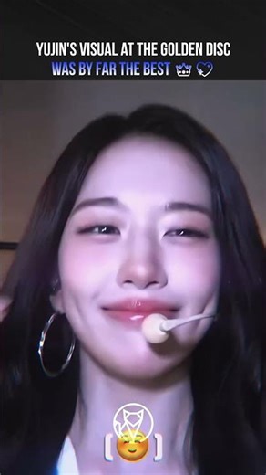 Yujin's visual at the Golden Disc was by far the best 👑💖 | IVE overgoddess-modus