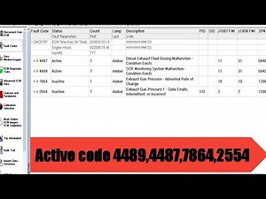How to Cummins fault code 7864,2554,4489,4487, kaise thik kaire or kya kaire