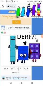 derf - numberblocks animation