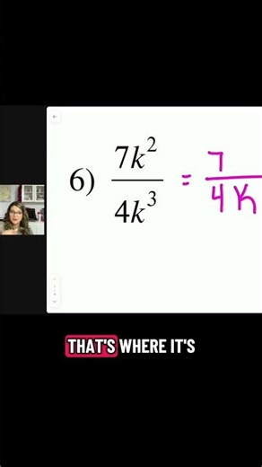 Quotient rule explained 🫶🏻