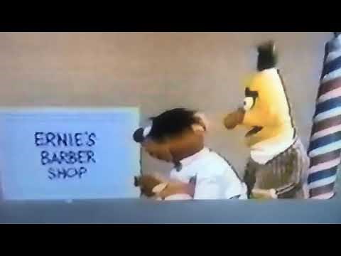 Sesame Street - Ernie cuts Bert’s hair bald