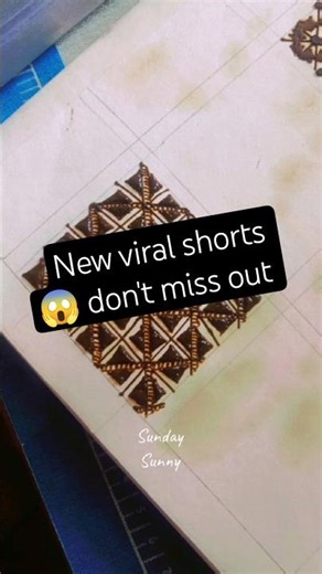 new trendy easy viral grid 🌿tutorial ✨ #shortsviral #youtubeshorts #mehndi #henna #art #mehandi