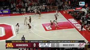 OT winners over Minnesota 🎥 | Ohio State University Men's Basketball