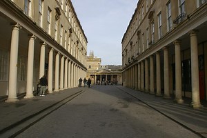 Bath Street in Bath, England