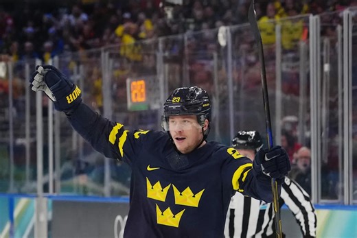 Lucas Raymond Makes Swedish Olympic History In Victory Over Latvia