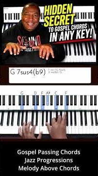 🔥 GOSPEL PASSING CHORDS GREAT IS THY FAITHFULNESS 🎹👀