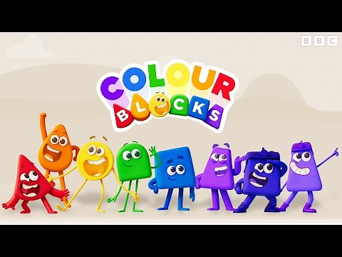 Colourblocks Theme Tune 🎶 | CBeebies