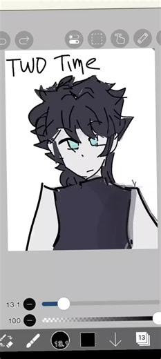 i love my draw Two time Forsaken pose inspired by @fluffy_cattos's art #Twotime #Forsaken #drawingdigitalart