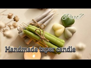 Taper Candle | Hand-Dipped Taper Candle