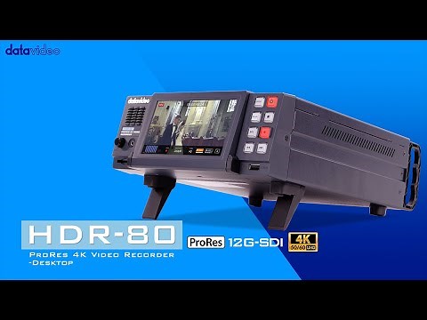 The Amazing Features of Datavideo HDR-80 ProRes 4K Recorder ｜Datavideo