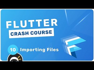 Flutter Crash Course #10 - Imports & Quick Refactor