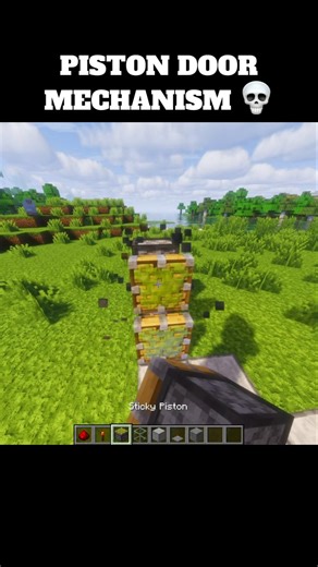 Minecraft Piston Door