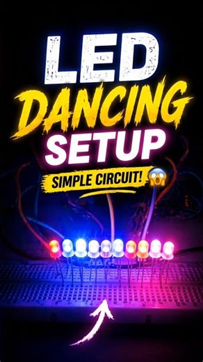 LED project/ led dancing project using arduino uno #shorts #project #arduino