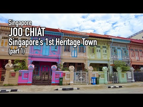 Joo Chiat - Singapore's 1st Heritage Town (part 1) [4K]
