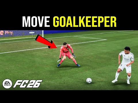 How To Move Goal Keeper In FC 26 (EASY)
