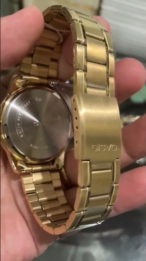 Casio Men's Golden Watch MTP-V004G-9BUDF Review #chronaaurevo #watch #timelesselegance