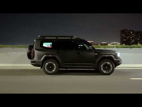 JETOUR G700 Personalized LED Side Window | GCC Flag Customization & Night View Demo