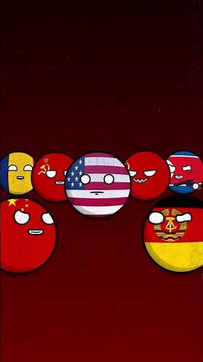 The influence of the USSR Meme #countryballs