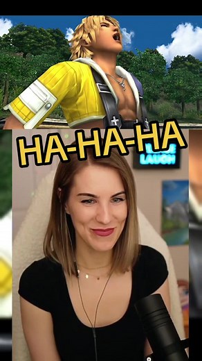 FINALLY I got to experience one of the most iconic scenes in gaming! 🥹💕 I've seen the Tidus laugh referenced but have never experienced it or had context for it. It was so much more wholesome than I imagined. If the goal was the make the player laugh and feel good, well... mission accomplished!!! 🥹✨ Loved this so much! Really enjoying my first playthrough of Final Fantasy X. Moments like these make the grinding and boss fights worth it... #finalfantasy #ffx #gaming #hahaha #laughter #iconic #