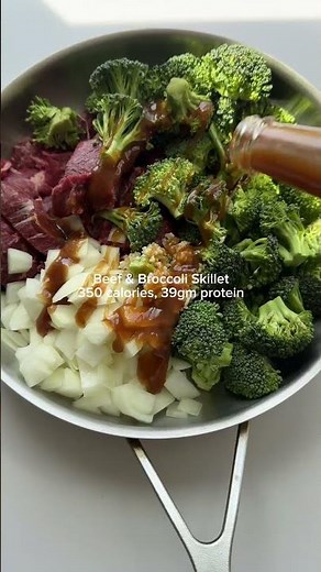 Beef & Broccoli Skillet | Easy High-Protein One-Pan Dinner