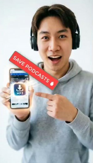 Turn Any YouTube Podcast into MP3 🔥 (Offline Trick)