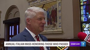 Italian mass celebrated amid La Festa Italiana